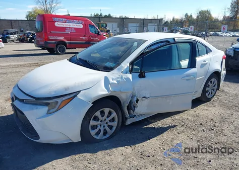 2024 Toyota Corolla Hybrid Le from USA, damaged, VIN JTDBDMHEXRJ008635